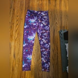 Ocean Rose 3/4 Leggings